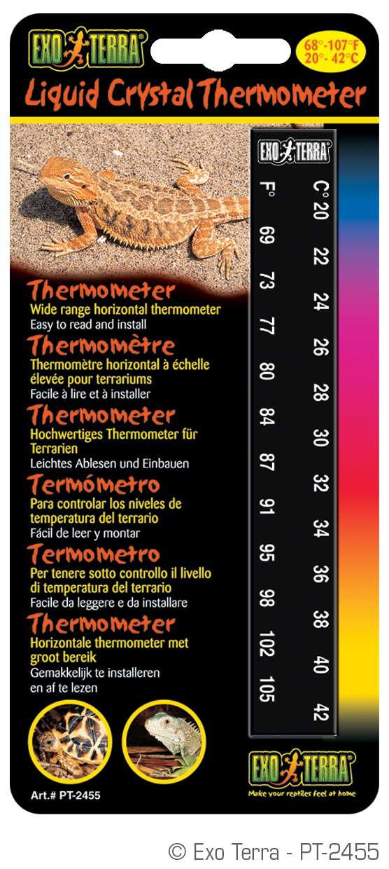 Exo Terra Terrarium Thermometer 20-42 grader
