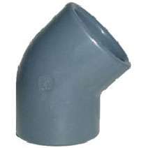 PVC 45 graders bend 12mm