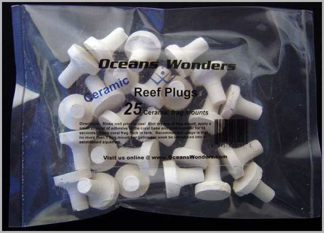 Ocean Wonders Korall Plugg Keramikk 20stk