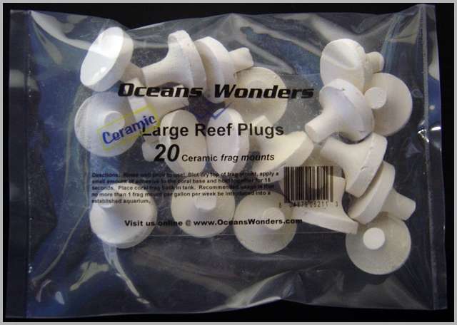 Ocean Wonders Stor Korall Plugg Keramikk 20 stk