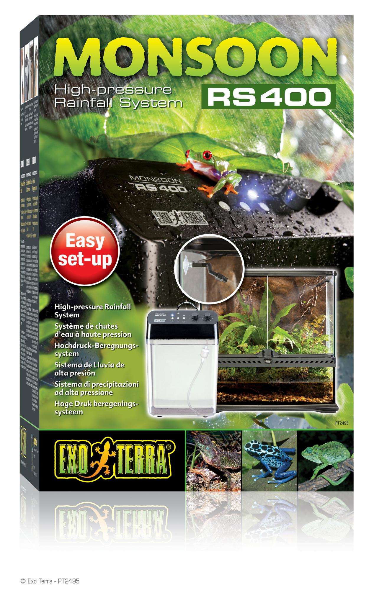 Exo Terra Monsoon Multi Tåke og Regnmaskin 8 liter