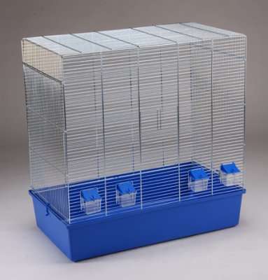 Fugl RC NIMFA 80 KROM/BLÅ 80x44x80CM UNDULAT