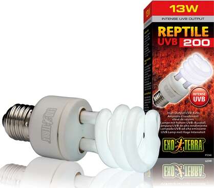 Exo Terra Reptile UVB 200 Pære 13W