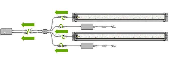 Juwel Helialux Spectrum Splitter 4ch