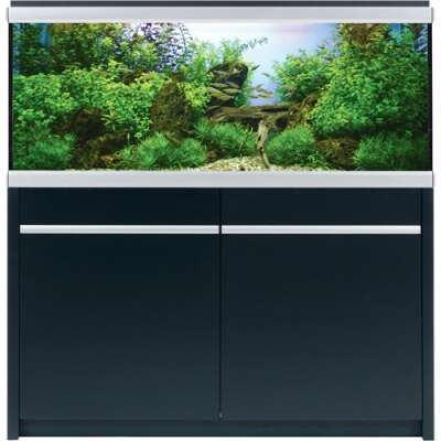 Akvastabil Move Akvariebord sort 130x50x79cm