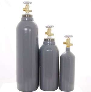 CO2 flaske 2L Ny Flaske full