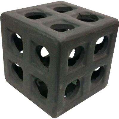 Reke, mallehule 6,6x6,6x6,6cm mørkegrå