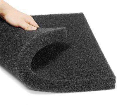 Filtermatte sort 20 PPI 50x50x10cm