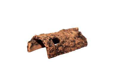 KERAMIK HALF LOGS M 18X10X6 CM