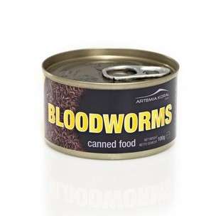 Artemia Koral Hermetiske Røde Mygglarver 100g