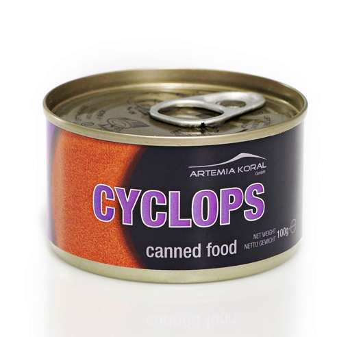 Artemia Koral Hermetisk Cyclops 100g