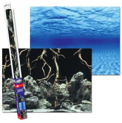 Aqua Nova Akvariebakgrunn 60x30 TREE ROOTS/WATER