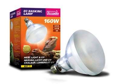 Arcadia D3 Basking Lamp 160W