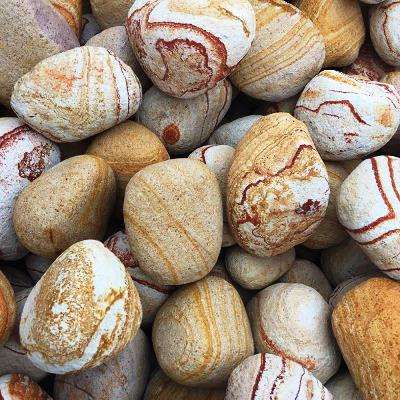 Akvariestein Rainbow 40-60mm. Pris pr. kg