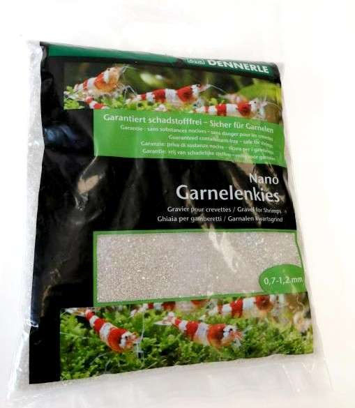 Dennerle Nano Garnelenkies Sunda Hvit 2kg