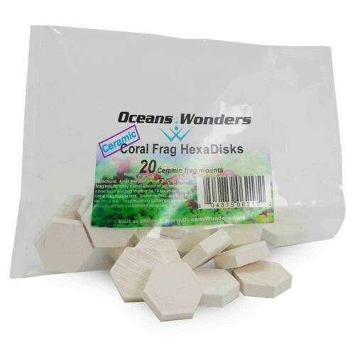 Ocean wonders Coral Frag HexaDisks 20stk