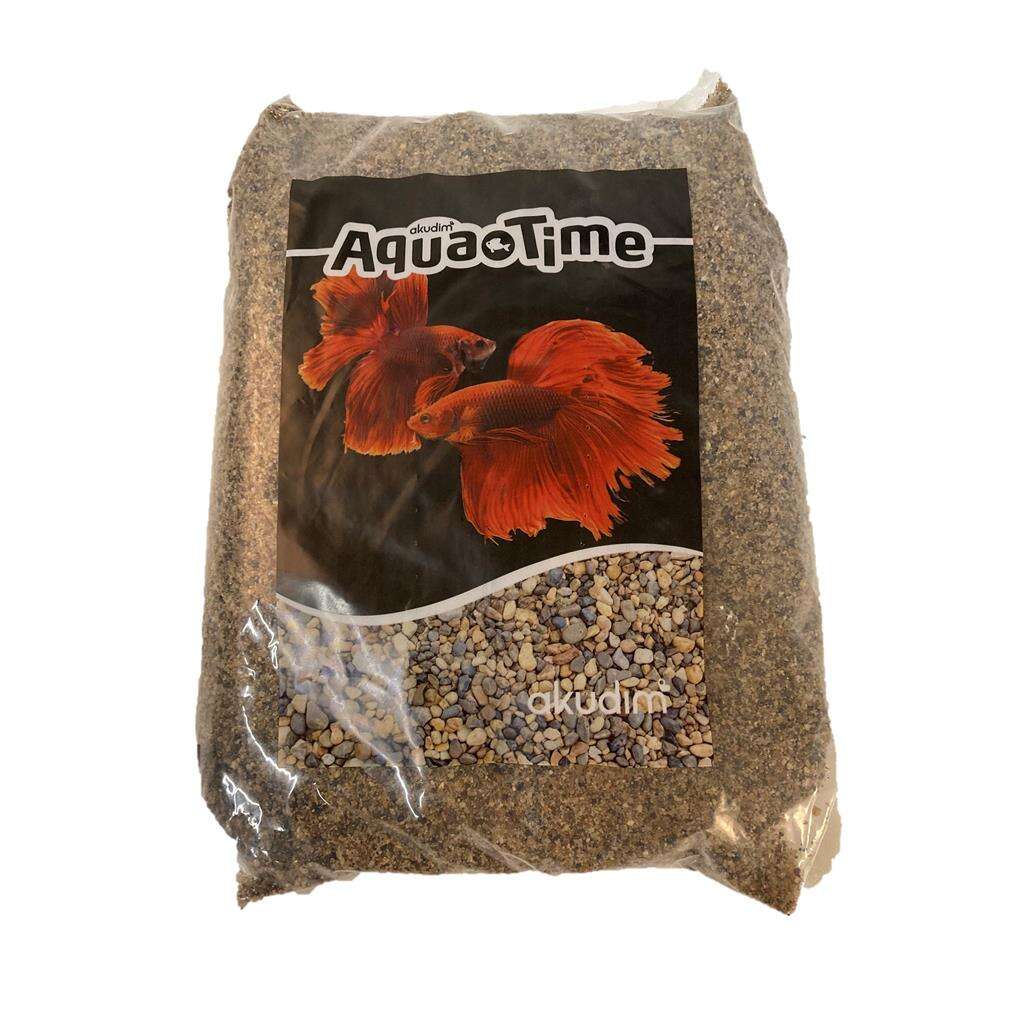 Akvariesand Mørk 1-2mm 10kg