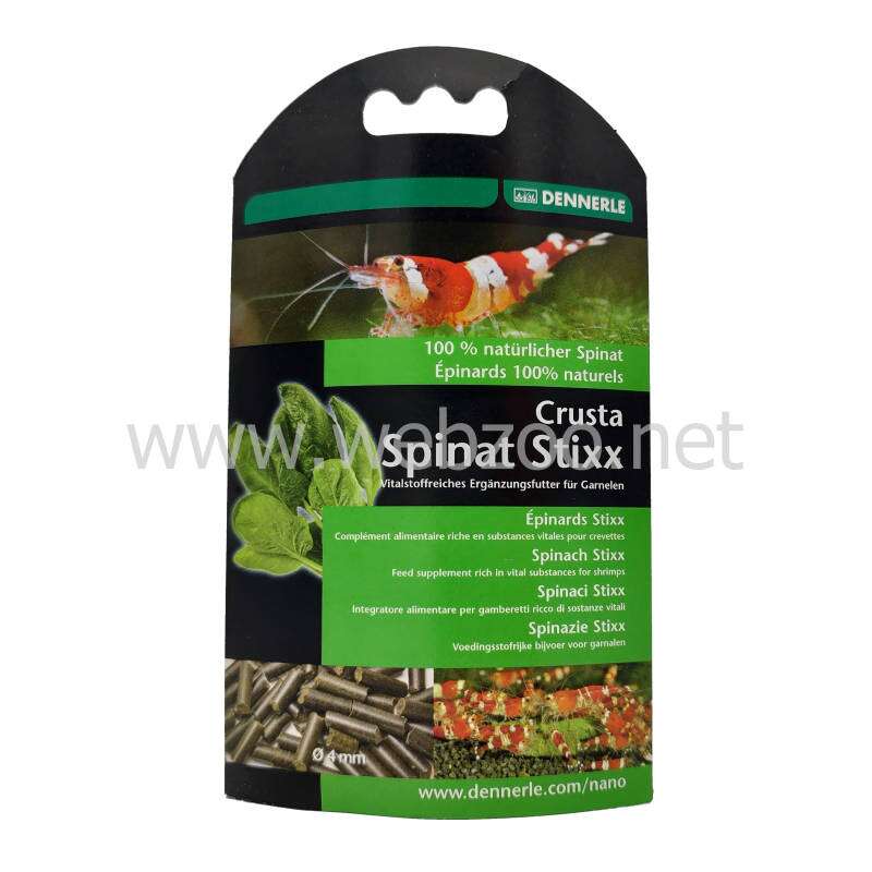 Dennerle Crusta Spinat Stixx 30g