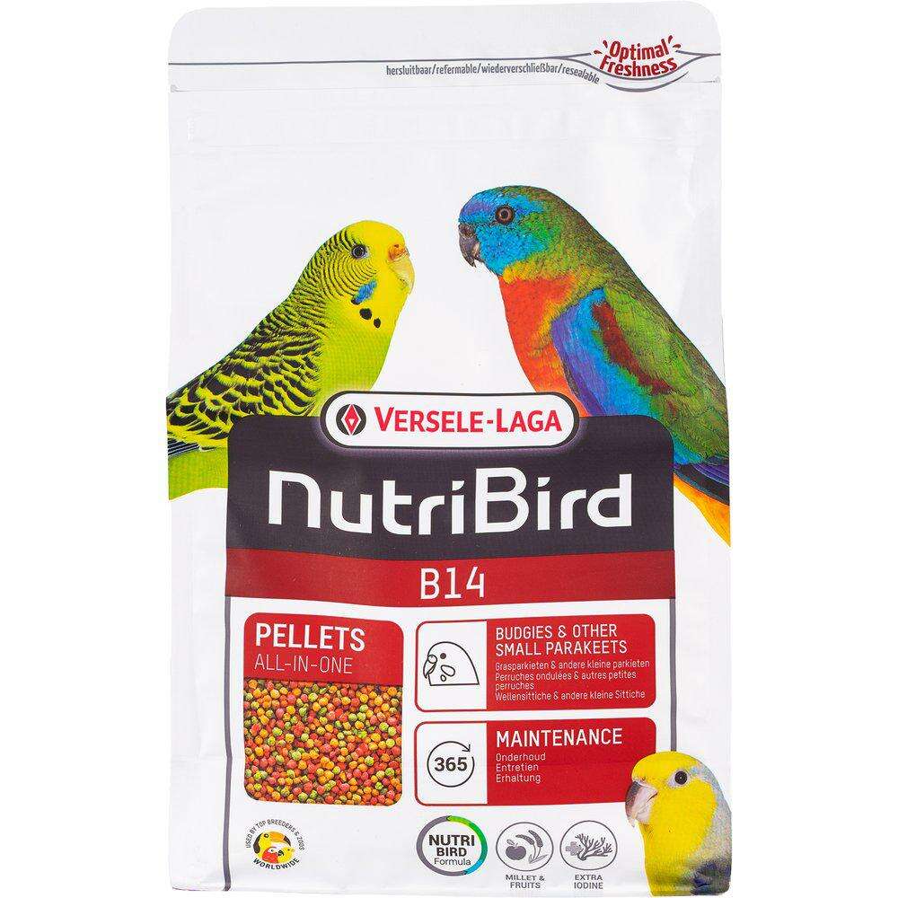 Nutribird B14 Undulat / dvergpapegøyer pellets 800g