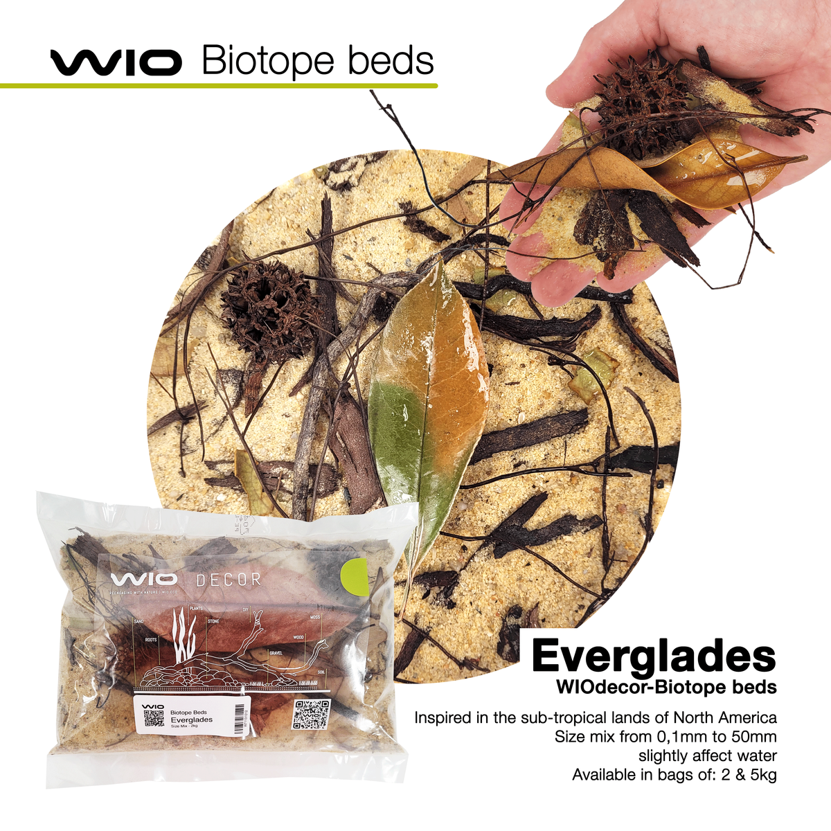 WIO Everglades RiverBed Mix 2kg