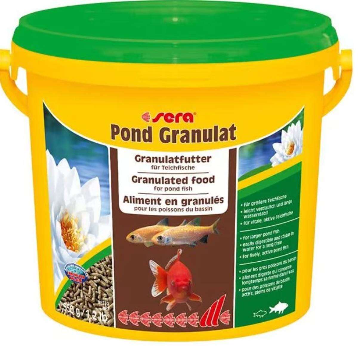 Sera Fiskefor Pond Granulat 3,8l