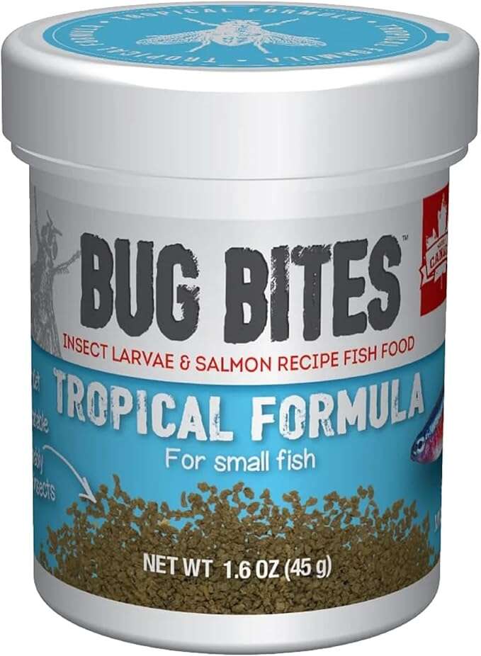 Fluval Bug Bites Tropical fish Gran S/M 45g A6577