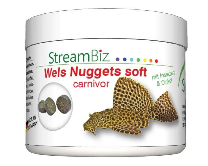 StreamBiz Wels Nuggets Soft Carnivor 90g