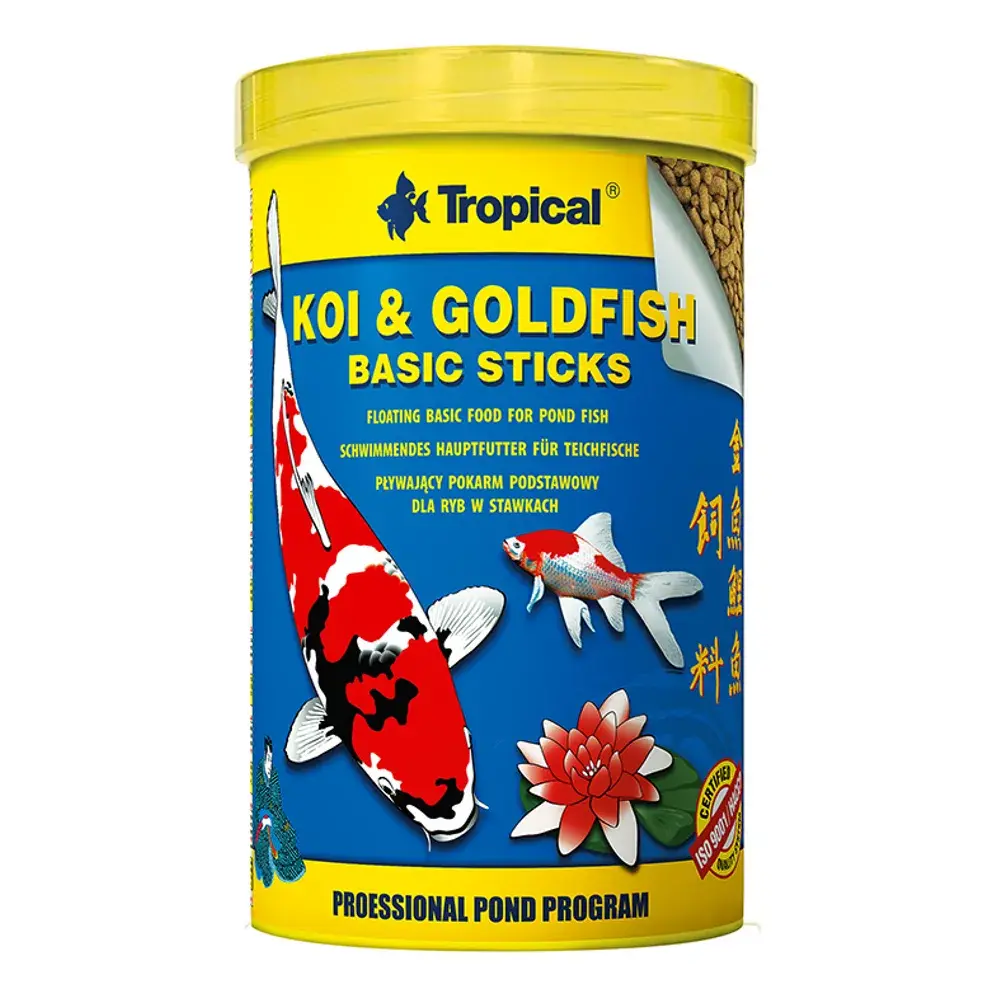 Tropical Koi & Goldfish Basic Sticks 1L