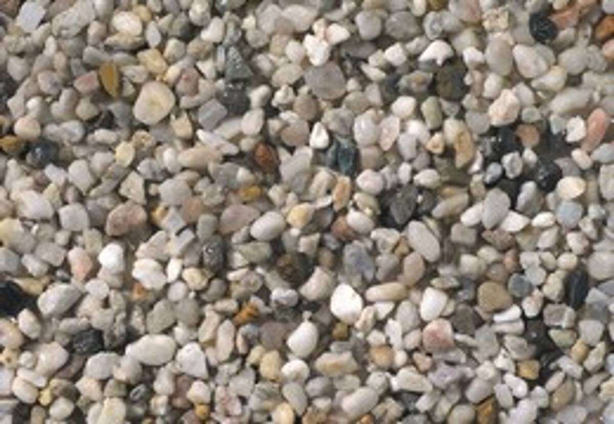 Aqua Della Akvariegrus lys grå 3-6mm 10kg