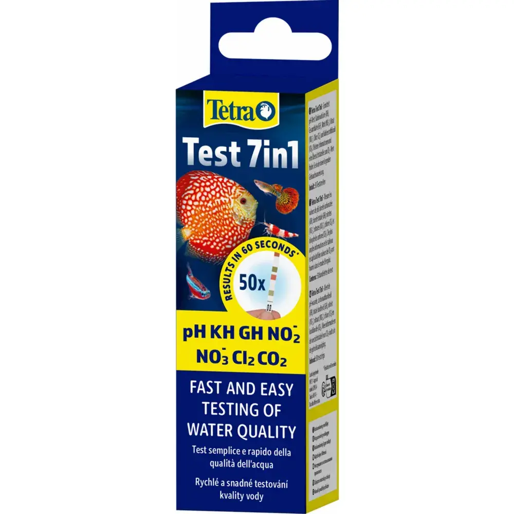 Tetra Testset 7in1 50st Gh/kh/no2/no3/ph/cl2