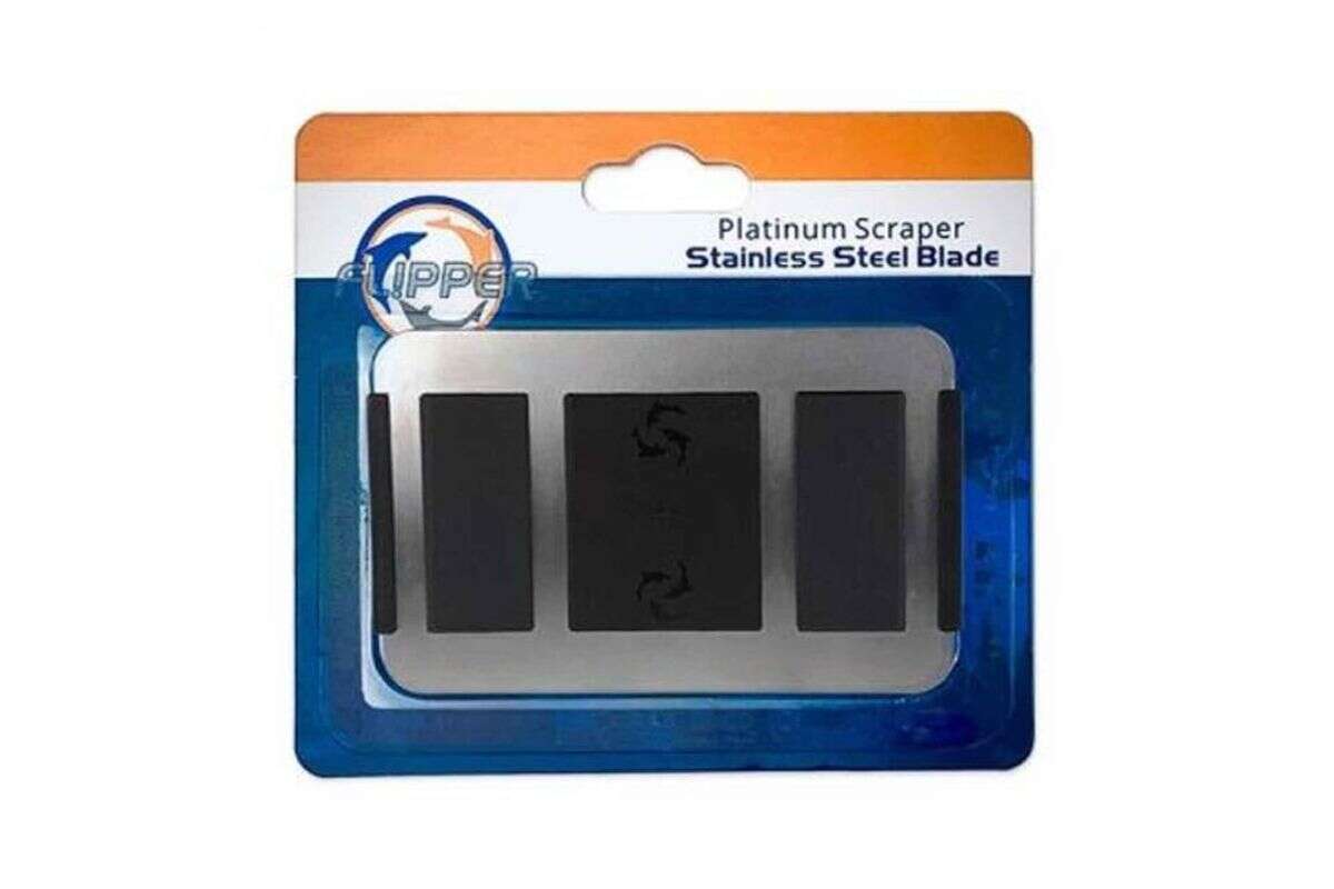 Flipper Platinum Scraper Replacement Stainless Steel Blade