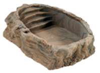 hobby Drinking bowl M, grey, 17x12x4 cm, 150 ml