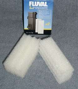 Fluval 1+ Skumfilter matte 2pak