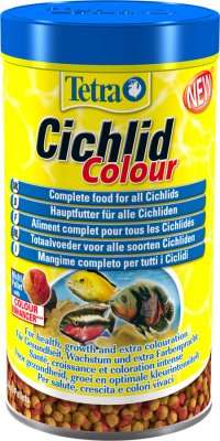 Tetra Cichlid Colour Pellets 500ml