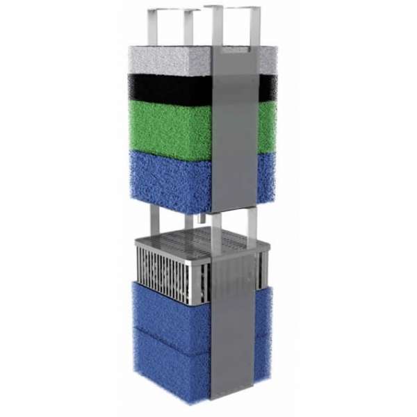 Juwel filtervatt og pads.