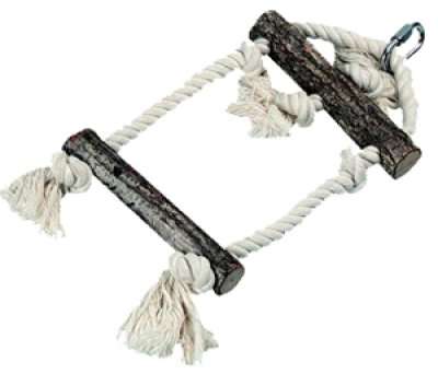 Fugl REPGUNGA MED TRÄ 25x13CM