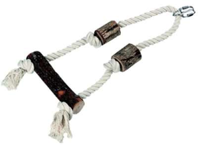 Fugl REPGUNGA MED TRÄ 40x20CM