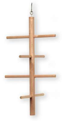 Fugl KLÄTTERTRÄD TRÄ 34CM