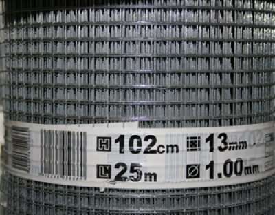 Nettingrull13x13x1.4x1020mm 25m