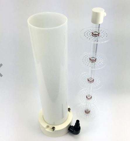 UltraReef Macro alge reaktor 3L med LED lys. UAF-003