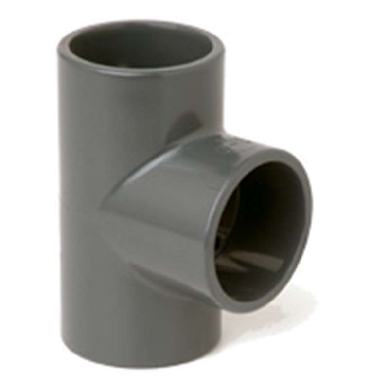 PVC T-rør 90 grader 16mm