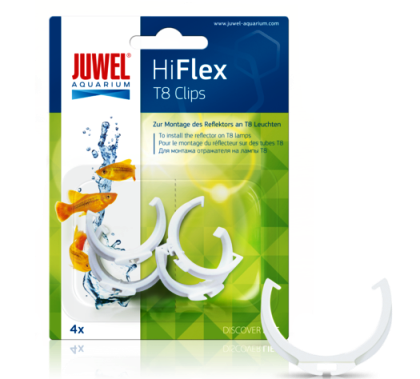 Juwel HiFlex T8 Clips 4 pak