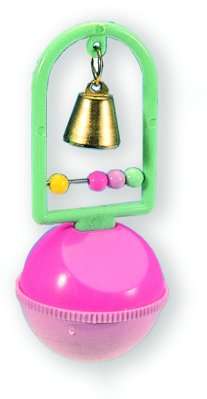 Fugleleke med kuleramme og bjelle