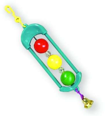 Fugleleke trafikk lys med bjelle