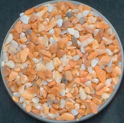 Aquarium Deco Gyldengul 1-4mm 2kg