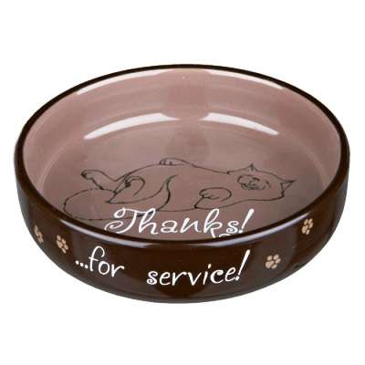 Mat/vannskål for kortsnutet rase