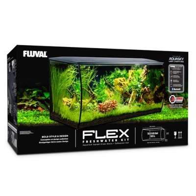 Fluval Flex 123L Sort