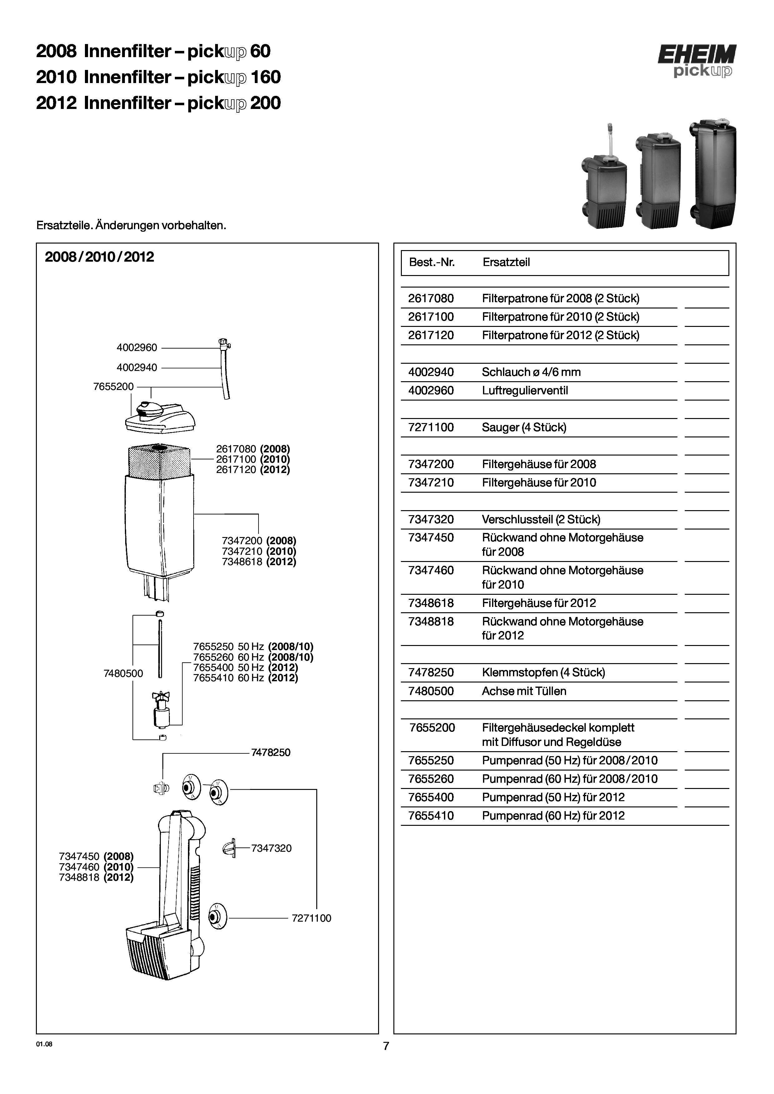 Eheim Pickup 60 (2008)