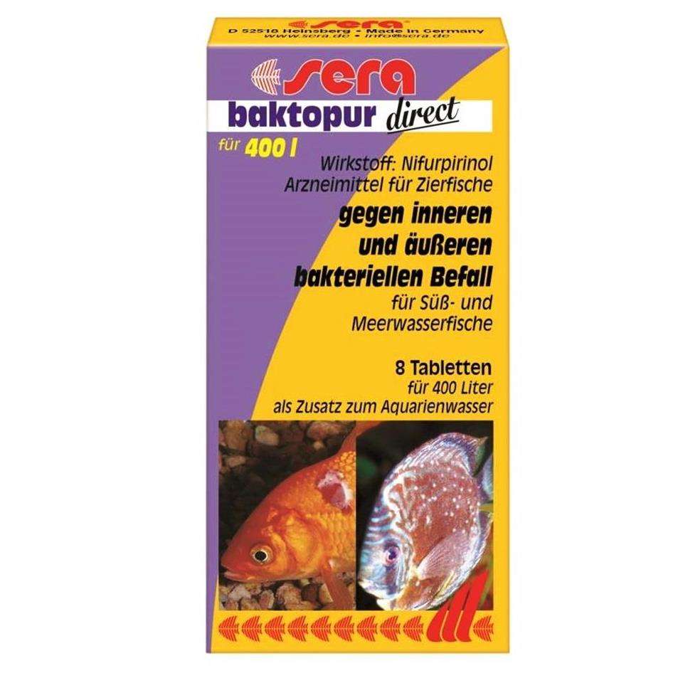 Sera Baktopur Direct 8 tabletter
