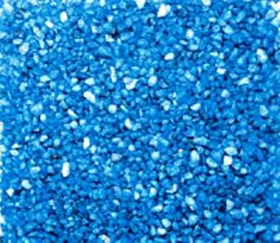 Aquarium Deco Blå 2-3mm 2kg